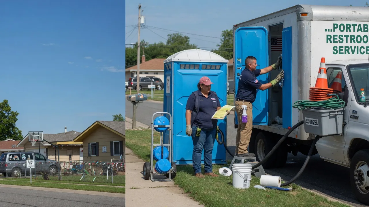 Portable Toilet Rental in Garland, KS near me